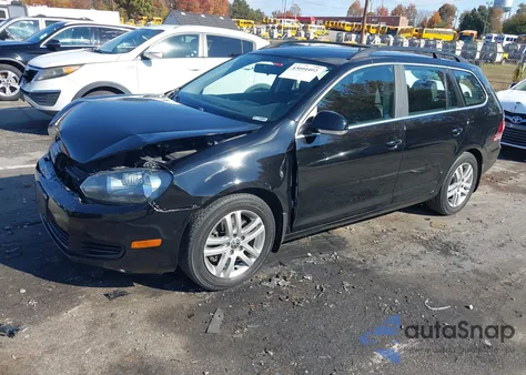 2013 Volkswagen Jetta Sportwagen 2.0L Tdi from USA, damaged, VIN 3VWPL7AJ2DM673863